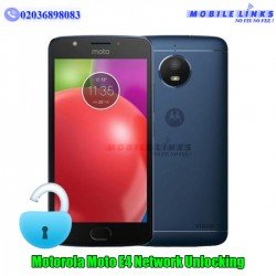 Motorola Moto E4 XT1766 Network Unlocking 